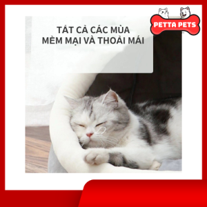 Ổ Nằm Dành Cho Cún Cưng Và Mèo Cưng,Nệm Cho Chó Ấm Áp,Nệm Cho Mèo Đáng Yêu,Nhà Chó Dễ Dàng Giặt Sạch