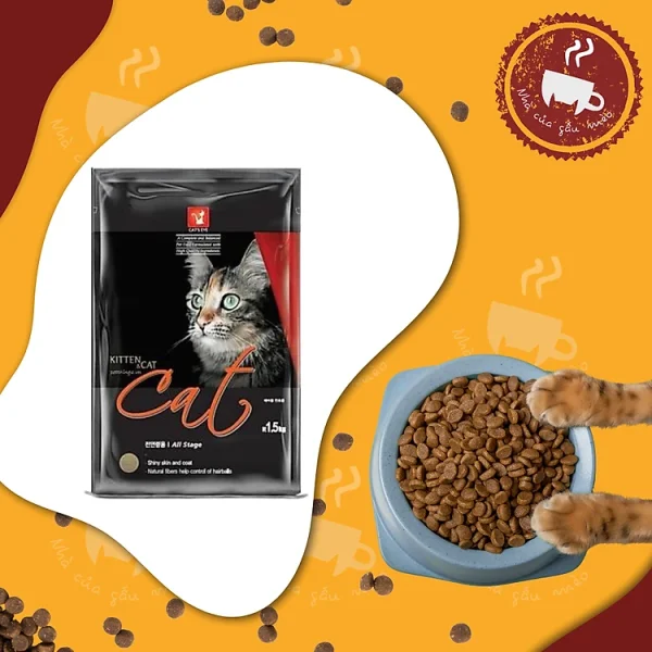Hạt Cat's eye thức ăn khô cho mèo mọi lứa tuổi - Ảnh 2