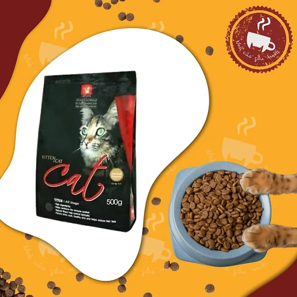 Hạt Cat's eye thức ăn khô cho mèo mọi lứa tuổi - Ảnh 3