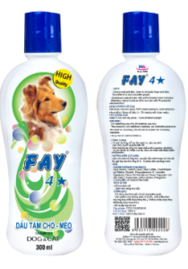 sữa tắm cho chó poodle trắng